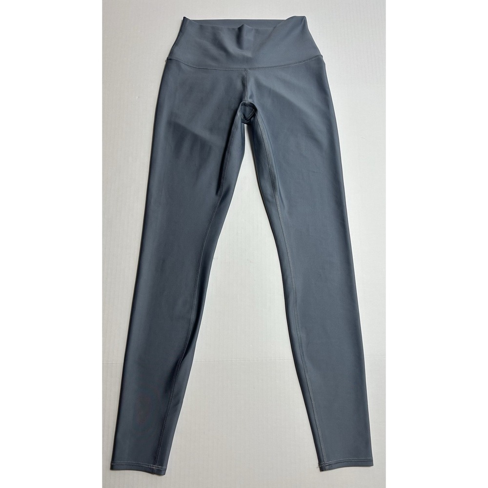 ALO Yoga High-Waist Airlift Blue Leggings Size Small Athleisure Performance EUC